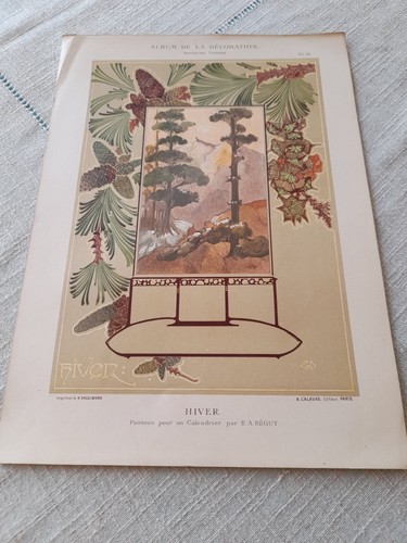 Hiver panneau par - panneau, e.a.seguy