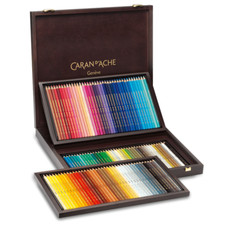 Caran D'Ache Supracolor Artiste Eau Soluble 120 Couleur Crayons En Boite Cadeau