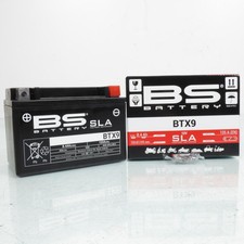 Batterie SLA BS Battery pour Scooter Sym 125 Gts Evo 2008 à 2012 YTX9 / 12V
