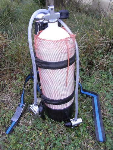 Bouteille plongée avec - bouteille,