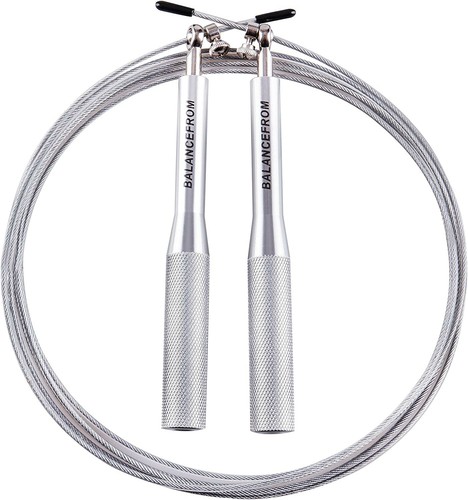 Balancefrom jump rope with - jump,