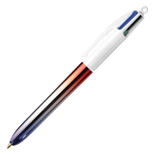 Stylo couleurs bic bleu - 4,