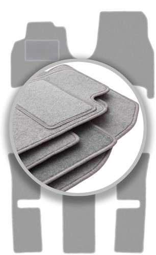 Tapis sol gris pour - tapis, de