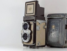[ EXC+ 5 pour CET Âge ] Yashica-D Tlr 6x6 Caméra à Film 80mm F/3.5 De