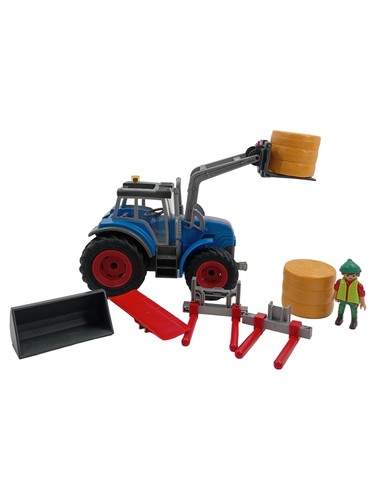 Playmobil tracteur avec - tracteur,