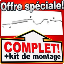 Ligne pot d'échappement pour FIAT FIORINO III & QUBO 1.4 Silencieux