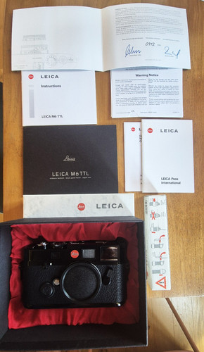 Leica ttl millennium black - leica,