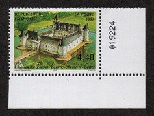 FRANCE, SCOTT # 2583, MNH TOURISM 1997 CASTLE CHATEAU DE PLESSIS-BOURRE, PLATE #