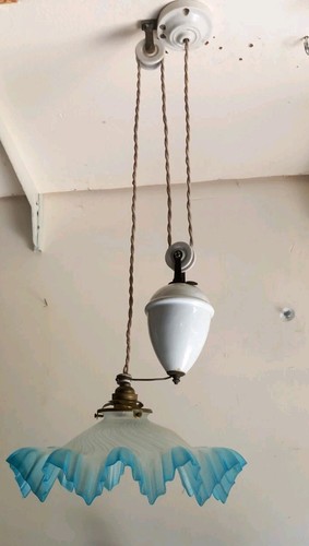 Suspension luminaire opaline - suspension,