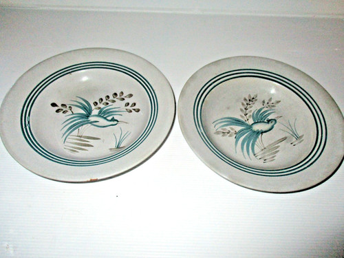 Anciennes assiettes creuses - anciennes,