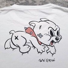 Cote Escriva T Shirt Baby Creepy Dog Rare Street Art Graffiti Vinyl Toy Artist 
