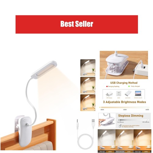 Lampe bureau pince led - lampe,