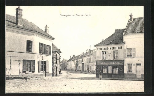 Cpa champlan rue - cpa, de