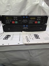 Denon DN-2000F MKII Double CD Player, Remote And Manual. Used Untested