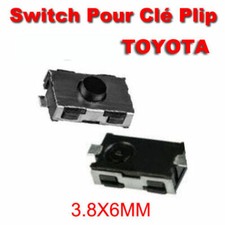 LOT 2 Switch boutons Clé Télécommande Plip Toyota Yaris Celica Colorado Prius