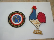 2 écussons à broder FFSG