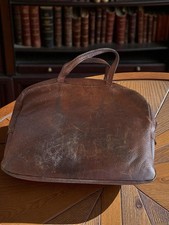 Sacoche cuir vintage Ancienne