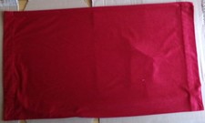 Coupon tissu - Mondial tissus - Velours decker rouge  - 56x100