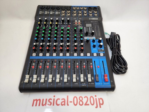 Table mixage yamaha mg12xu - table,