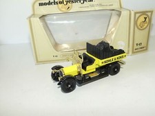 FORD MODEL T 1912 KHOLE et KOKS MATCHBOX Y-12 1:43
