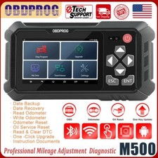 OBDPROG M500 Mileage Odometer Correction Diagnostic Cluster Calibration Scanner