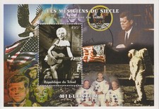Timbres sur Marylin Monroe -