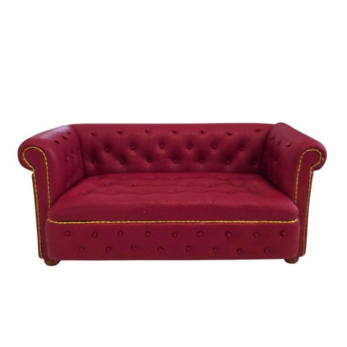 Canapé chesterfield cuir - en,