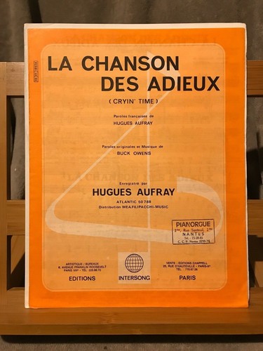 Chanson des adieux cryin - chanson,