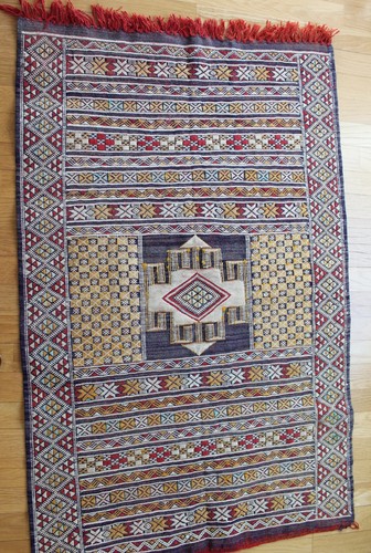 Tapis kilim berbère marocain - tapis,