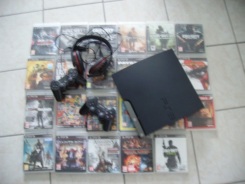 Ps3 slim 500 - ps3, noir