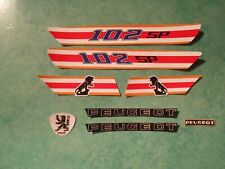 Lot autocollants Peugeot 102