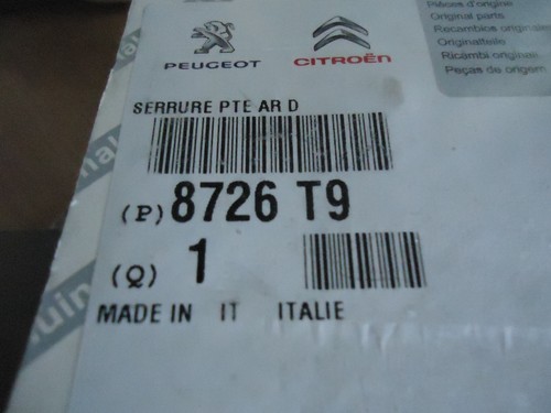Serrure porte coulissante - porte,
