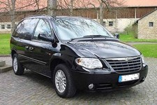 2 EU headlights Chrysler Voyager IV RG 2005-08 headlights headlamps