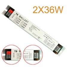 Ballast électronique 2x36W EVG lampe fluorescente tube T8 néon