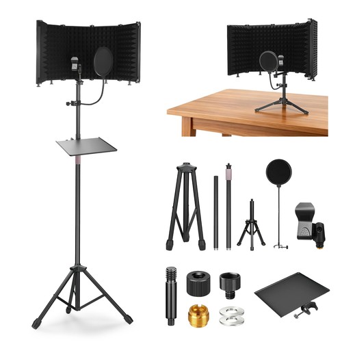 Microphone isolation shield - microphone,
