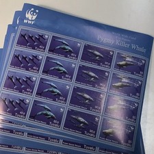 5x WWF / Sharks  / Marine Fauna - Timbres - stamps - MNH** - Wholesale!