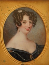 PORTRAIT MINIATURE ANCIEN