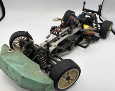 For parts Kyosho TF-2 aluminium chassis with motor and ESC