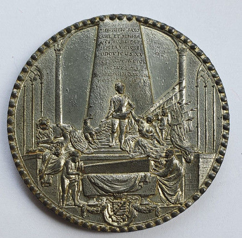Médaille etain maurice - maurice, de