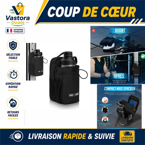 Sac porte gourde magnétique