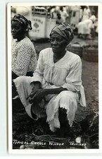 Antilles - TRINIDAD - Typical Creole Vendor
