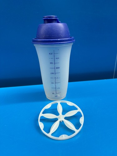 Shaker tupperware bleu verre - 1,