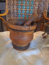 Ancien Pilon Mortier Cuisine