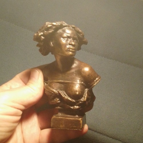 Buste femme bronze - buste, en