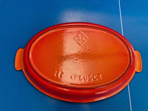 Plat creuset fonte ovale - le,
