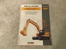 POCLAIN CASE EXCAVATOR ON TRACKS 1288 power documentation period brochure 