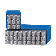 GRAVUREM Spécial Jeu chiffres à frapper 0-9 ou / et Jeu lettres à frapper A-Z,&