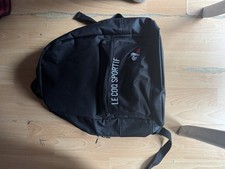 Le Coq Sportif Black Backpack