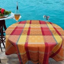 Nappe ronde 180 cm coton