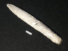 WONDERFUL HANDLE DAGGER 146mm LIGHTER! DANISH STONE AGE NEOLITHIC FLINT SILEX